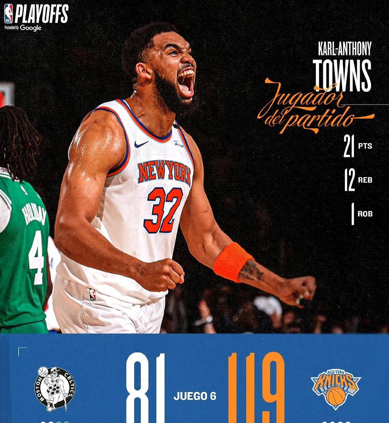 星空体育网页版-关于尼克斯大胜凯尔特人，兰多夫砍下二十七分的信息