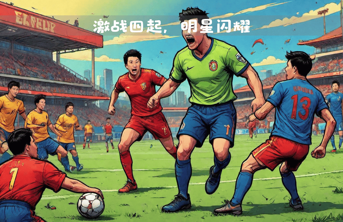 足球明星齐聚,激烈对决场面精彩 足球明星齐聚,激烈对决场面精彩